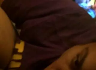 in this amateur video, lightskin babe gives close up blowjob to big cock