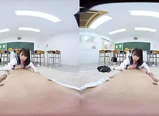 Japanese Schoolgirl Confesses and Obeys Wild Commands in Classroom!