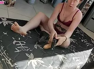 i was home alone, so i played with my toys to orgasm