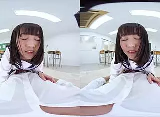 Japanese Schoolgirl Confesses and Obeys Wild Commands in Classroom!