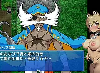 Confronting the sea devil in fishing game