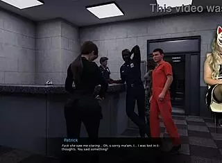 prison guard encounters in episode one