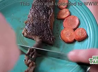 Steak For The Man Of The House Cock For The Woman