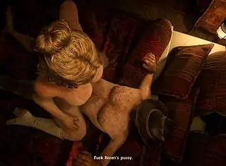 Rdr2 Porn - Karen Riding Arthur's Dick In Intense Session