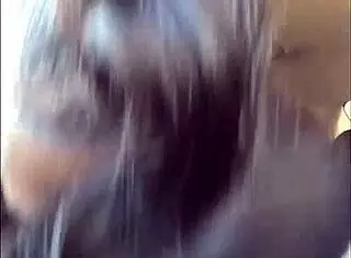 Getting head in the Chipotle parking lot leads to a big cumshot on big tits.