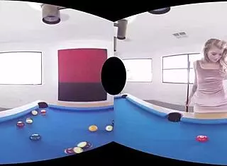 Blonde Harlot Arya Fae Enjoys Valentine Anal in VR