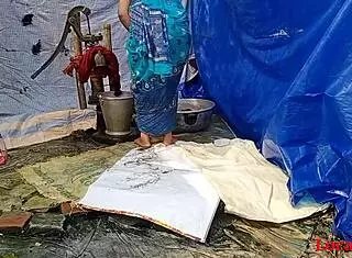 desi village wife gets hardcore outdoor banging on ranch