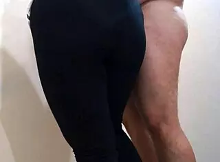 I got so excited I tore her leggings.