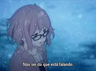 Kyoukai No Kanata Episode 12 Portuguese Dubbed 1080P High Definition!