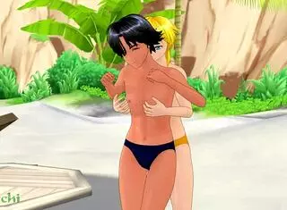 3D Anime Boys in Hentai Cartoon Action