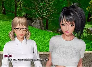 In Ripples 32, the 3D babe's big tits bounce as clothes rip!