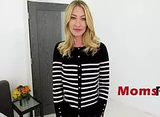 Mother in law rides stepson's cock hard!