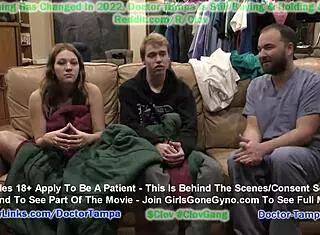 Doctor Checks 8-Month Pregnant Nova Maverick in Covid Edition Exam