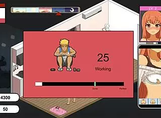 Hentai game: cheating big boobs wife fucked by old handyman in cuckold scenario