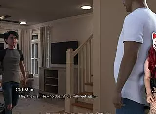 Golden Boy 13: Animemilf in fishnets and corset