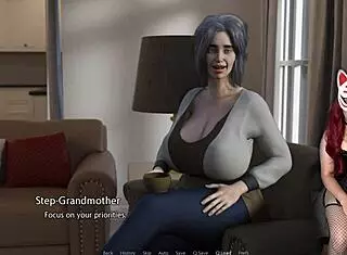 Golden Boy 13: Animemilf in fishnets and corset