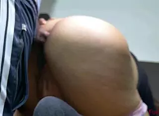 Beautiful Teen Gets Cum On Ass From Monster Cock Creampie