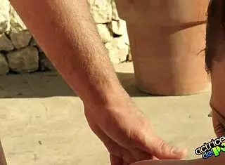 Passionate Casting Session With Latina On The Street