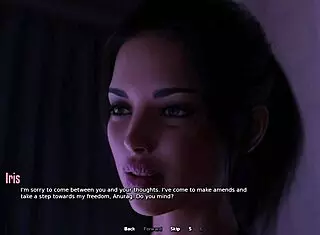 Big Step Sister Cums from Monster Cock in 3D Hentai Night Scene