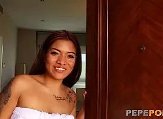 Big dick is a must for hot Latina babe