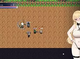 This queen shines in the hentai anime game with her outfit and big tits