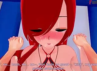 parasoul in bikini getting fucked on beach