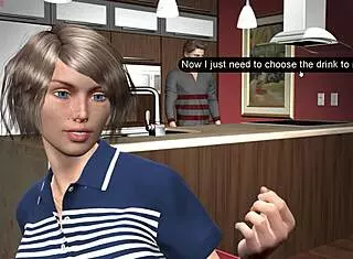 matt says, let's play rough at the bus stop with the girl