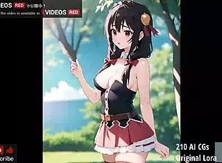 I watch uncensored yunyun hentai video