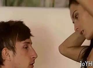 J Girl Bonks Hard In Missionary Position With Rough Sucking!