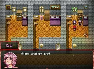 Watch The Harem's Exciting Magic Bath Peephole Scene!