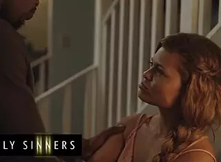 Petite babe gets pussy dominated by father in law in cowgirl moaning