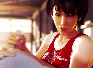 3D Hentai Animation with Athlete Screwed in Tight Clothes