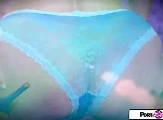 Watch Aaliyah's Tight Pink Pussy Get Wetter In Striptease