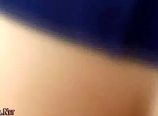 british woman in stockings gets creampied in doggystyle threesome with blowjob.