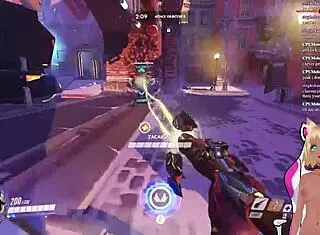 Vtuber Lewdneko Plays Overwatch And Gets Her Ass Spanked Part 2