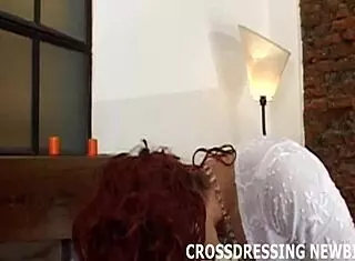 my tight crossdresser ass waits for hard cock in panties