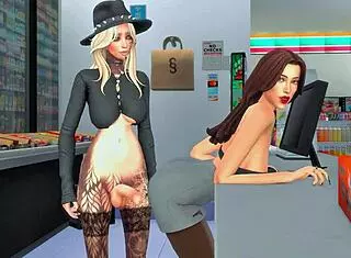 Two Futanari Dominatrix Seduce Another Girl For Hard Anal Sex And Facefuck In Sims Anime Hentai Sfm