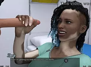 In Stranded in Space 31, Black Virgin Craves Cum in Mouth