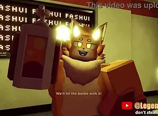 Baldi's Uncensored Roblox Animation Scene