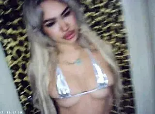 Behind Scenes Glasses Cam of Maxxx Loadz and Azn Blonde in Hardcore Interracial Fuck