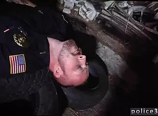 young american gay boy has sex with police man