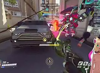 Vtuber Lewdneko Plays Overwatch And Gets Her Ass Spanked Part 2