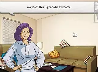 student flirts with hunk teacher