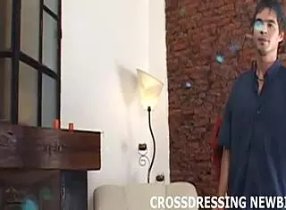 my tight crossdresser ass waits for hard cock in panties