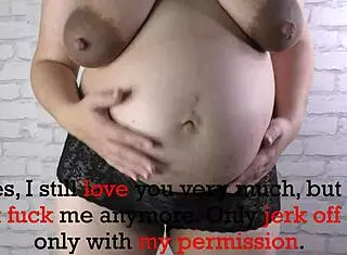 Big Boobed Pregnant Wife Motivates Cuckold in Compilation