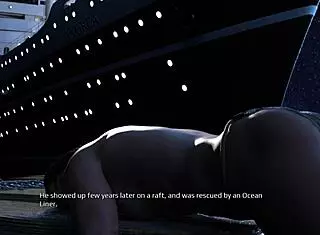 Sara rides daddy in creampie scene from season 2