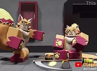 Baldi's Uncensored Roblox Animation Scene