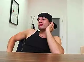 Pov bareback gay banging with muscular Czech hunk needing quick cash for dirty scout.