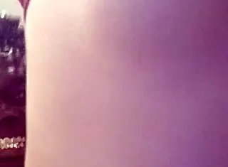 Amateur Snow Bunny In Restrooms