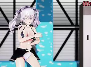 kashima suspicious part-time job challenge... with squirting and blowjob